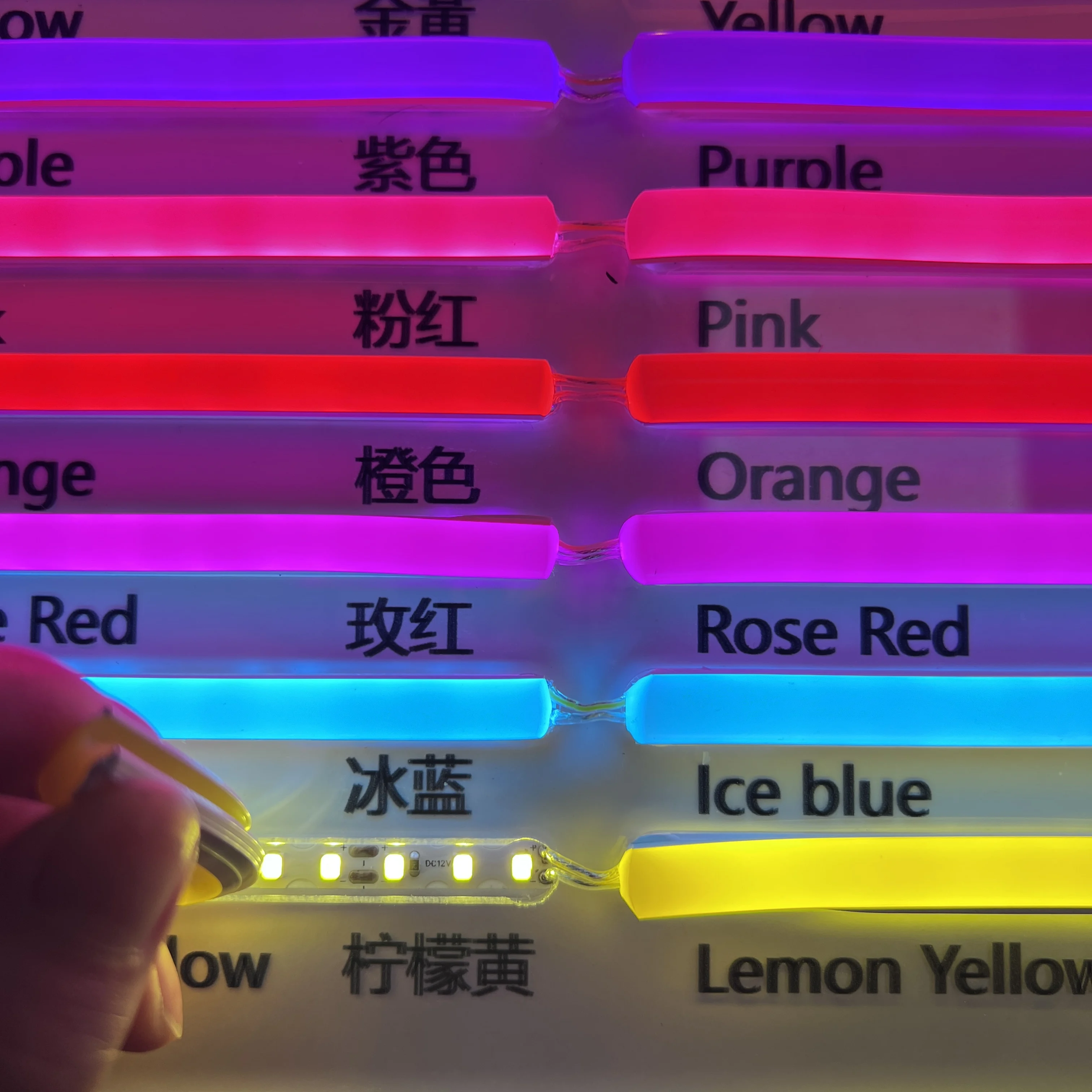 New Generation Separently Neon Tubes 6mm 8mm 12mm Pure Silicone 12v