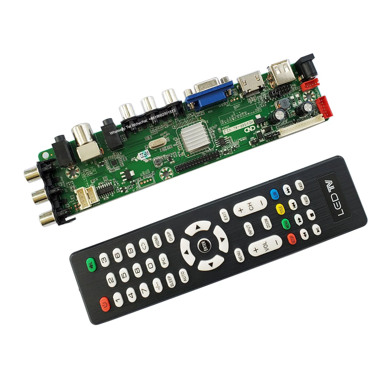 HDV56UHDV56RユニバーサルV562AVジャンパーAV出力LEDLCD MstarTV