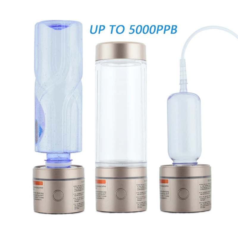 Portable Inhalation Hydrogen Rich Water Maker Generator Cup Inhaler ...