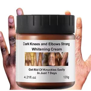 High Quality 50g Organic Kojic Acid Beauty Cream Body Whitening Skincare Strong Lightening Effect Niacinamide for Dark Knees