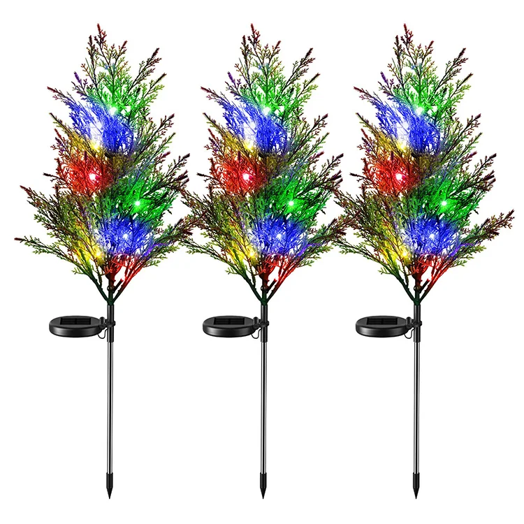 Exquisite Solar Flower Plugin Garden Lights Outdoor Waterproof Lawn Lamp Deco Solar Light