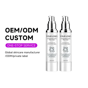 OEM ODM Hyaluronic Acid Wrinkle Black Spots Lotion Vitamin C E Face Skin Care Whitening Firming Facial Collagen Nourishing Cream