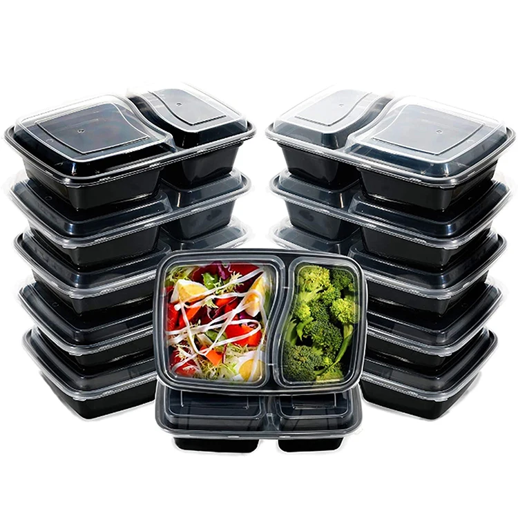 Source Reusable BPA Free Meal Prep Containers 16 oz 1 Compartment