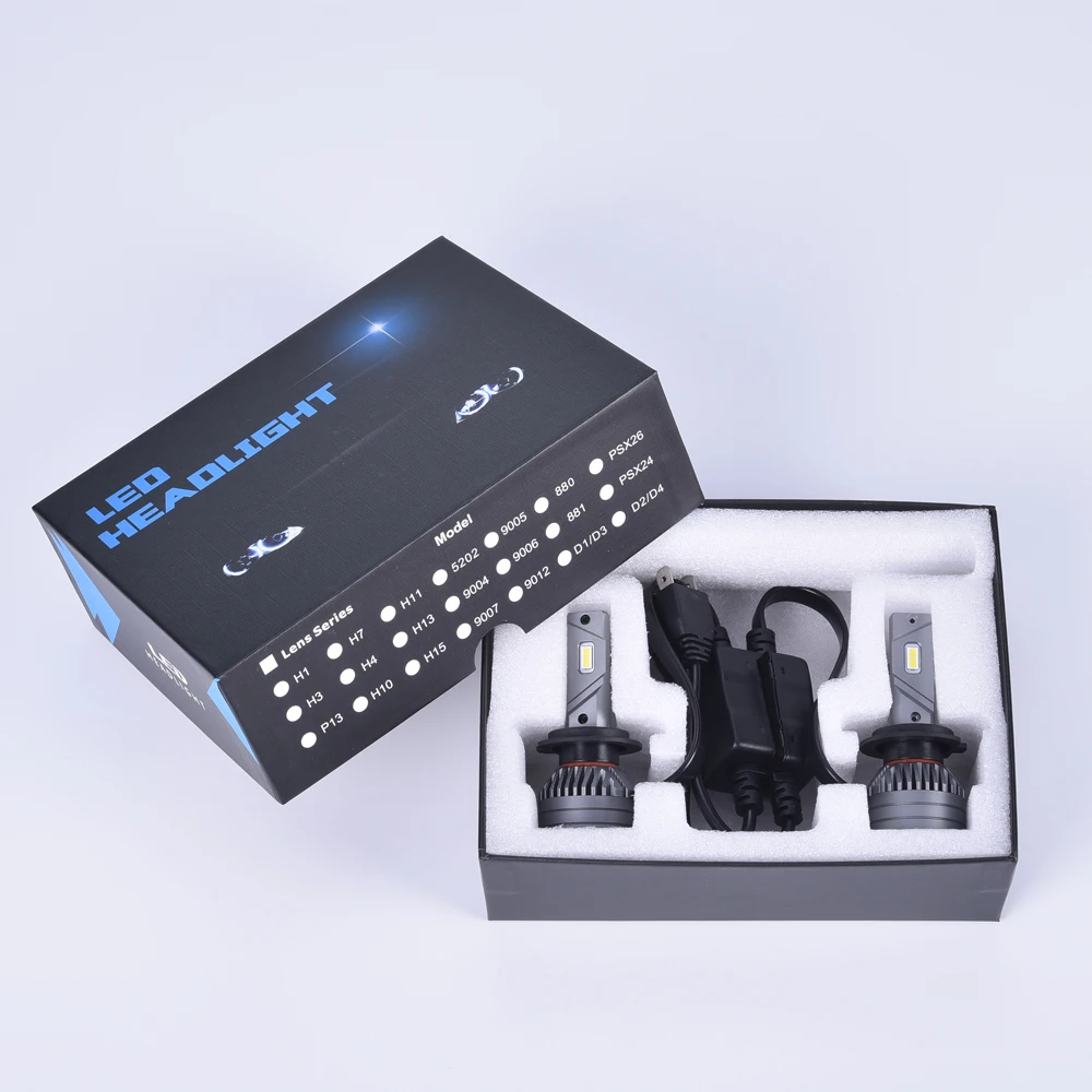 Waterproof Cambus Headlight Led Car Headlight 6000k 45watts 9000lm Led