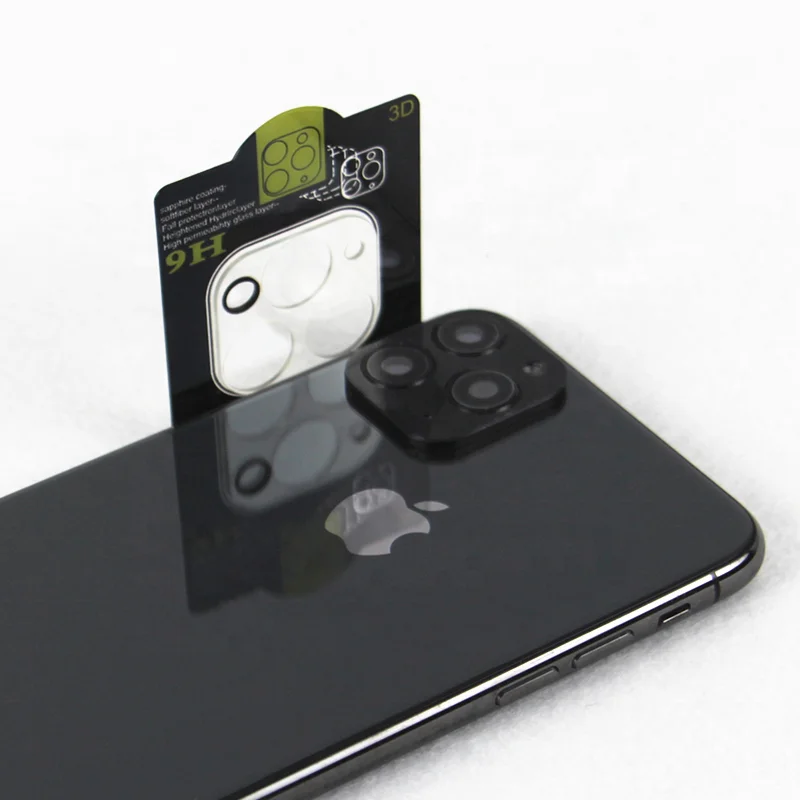 3D полное покрытие 9H задняя камера объектив Защита экрана для Iphone