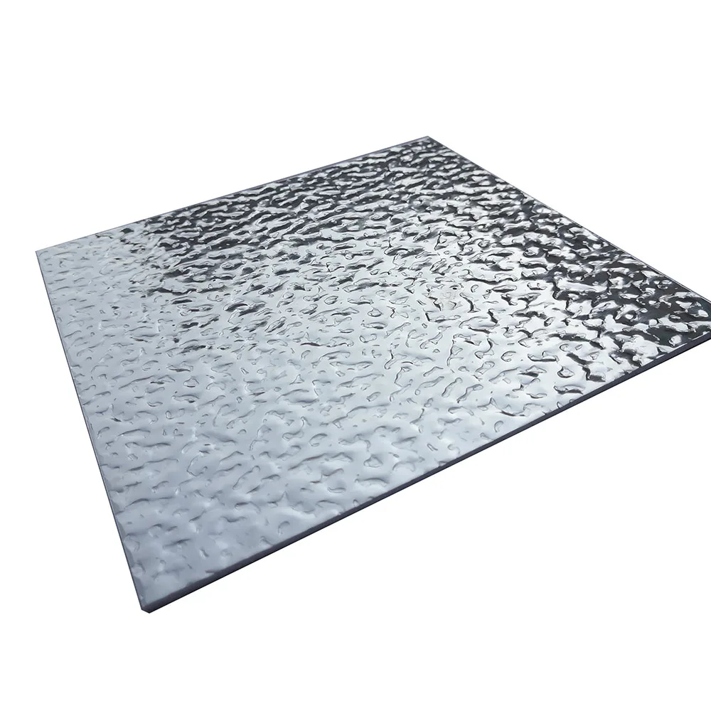 Insect refrigerator pattern embossed aluminum mirror sheet reflective plate cold storage lamps reflector 1100 1070 1080 1060