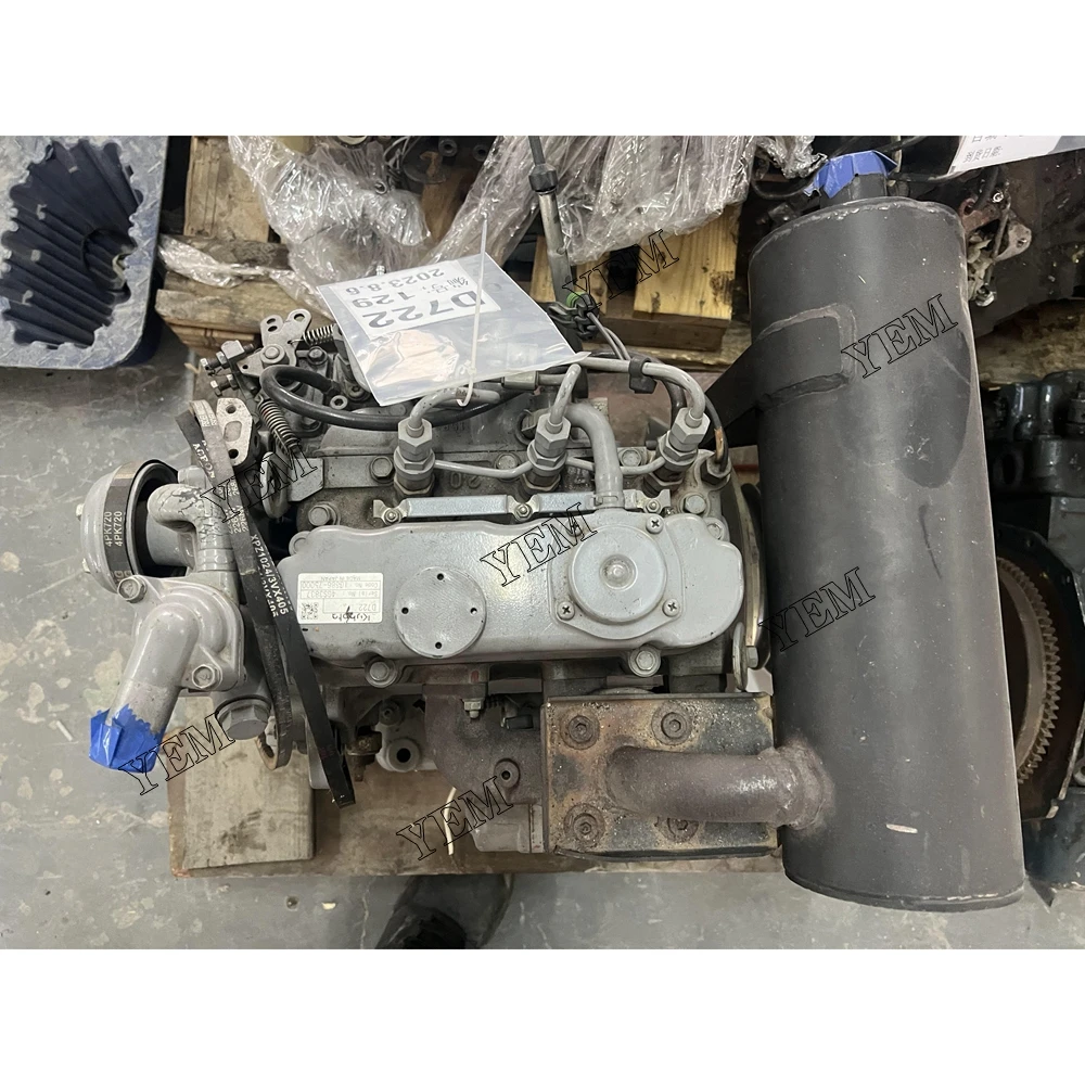 For Kubota D722 Complete Engine Assembly 4GS3837 New 90% 2400RPM 9.5KW