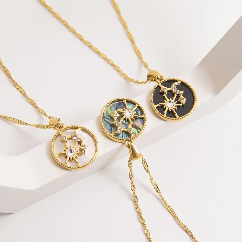 Powell Fashion Jewelry Wholesale Waterproof Seashell Stainless Steel