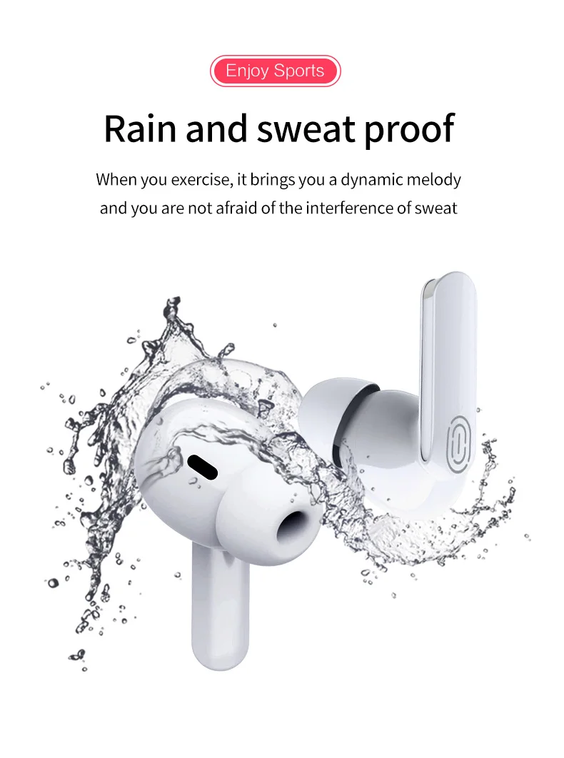 Y113 TWS In Ear Stereo Noise Canceling Earbuds Wireless Earphone HiFi Music Gaming Headset Sports Waterproof Earbuds - ANKUX.COM