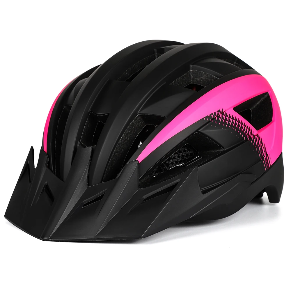 Wholesale Hot Sale Lady Smart Classic Mountain Bike Helmet ABS Helmet with Glasses and Rear Light Scooter Outdoor From m.alibaba