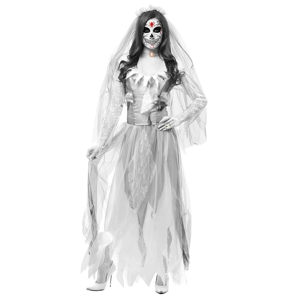 Костюм на Хэллоуин мертвая невеста