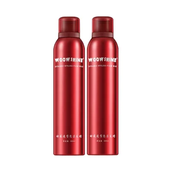 Professional 300ml Styling Mousse For Curly Hair Free Sample Strong Hold Dynamic Styling Foam Wax