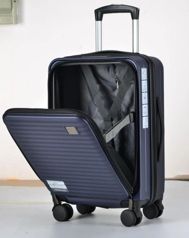 Pc Hardsided Suitcase With Usb Charging Port Suitcase New Carryon
