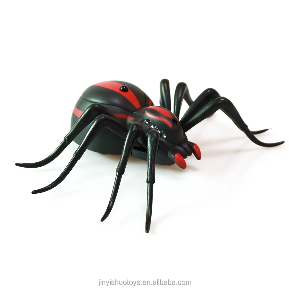 Инфракрасная пластиковая мини-игрушка-паук с дистанционным управлением, модель животного для скалолазания, насекомых