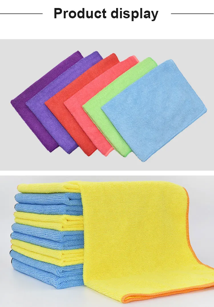 Wholesale Microfiber Terry Cleaning Towel For Car Dry Towels Good