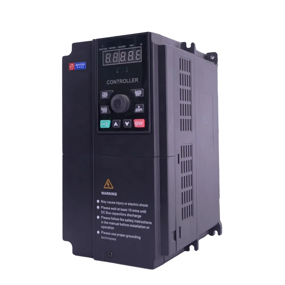 2.2kw 380V 3 Phase VFD Variable Frequency Driver Power System ...