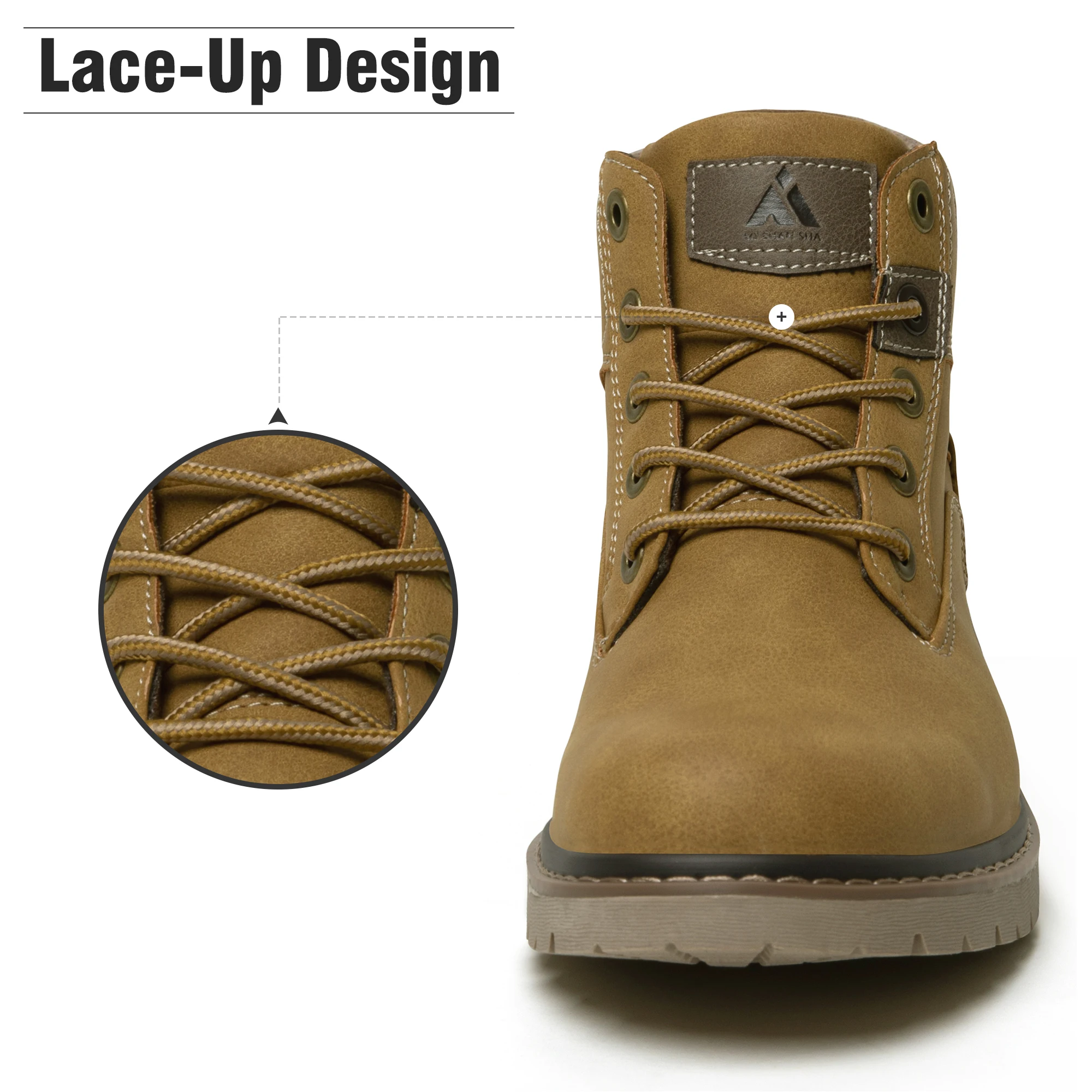 Высококачественная Водонепроницаемая зимняя Уличная Повседневная Теплая обувь, походная мужская обувь