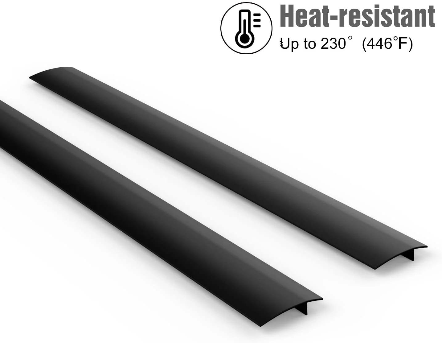 Kitchen Silicone Stove Counter Top Gap Cover Silicone Stove Gap Covers