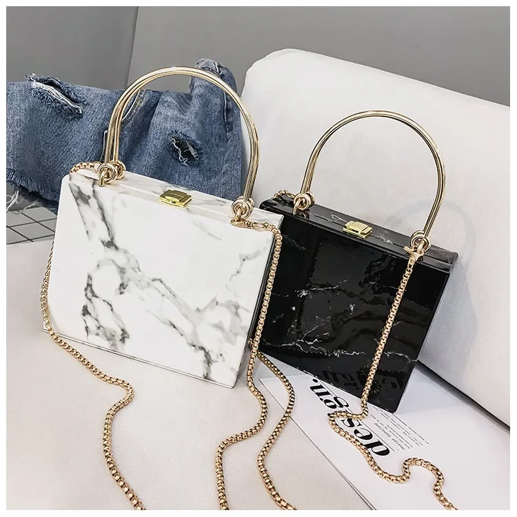 Marble Pattern Square Box Bag Ladies Simple Handbag Factory Low Price  Direct Sales Trend Shoulder Bag - Buy Women Clutch Bags,Marbled Square  Case,Evening Party Bag Product on Alibaba.com