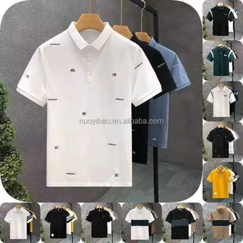 Men's Polo Shirt Moisture Wicking Summer Short Sleeve Tennis Golf Shirts Casual Stylish