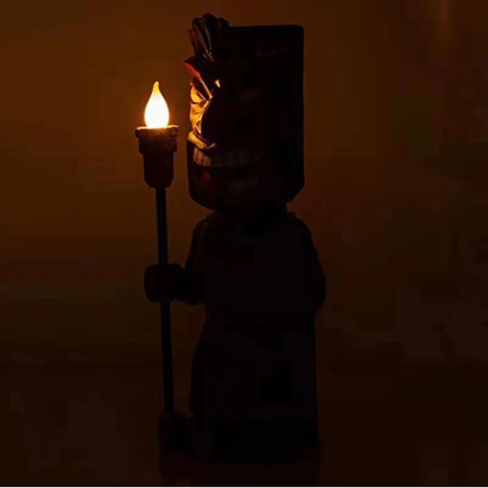 Tiki Guard Solar Powered Outdoor Decor Led Garden Light Decoration