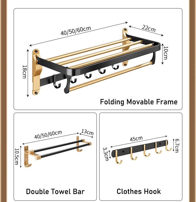 Luxury Toilet Corner Shower Caddy Hanging Gold Shower Caddy Shower Caddy Shelf Stainless Steel