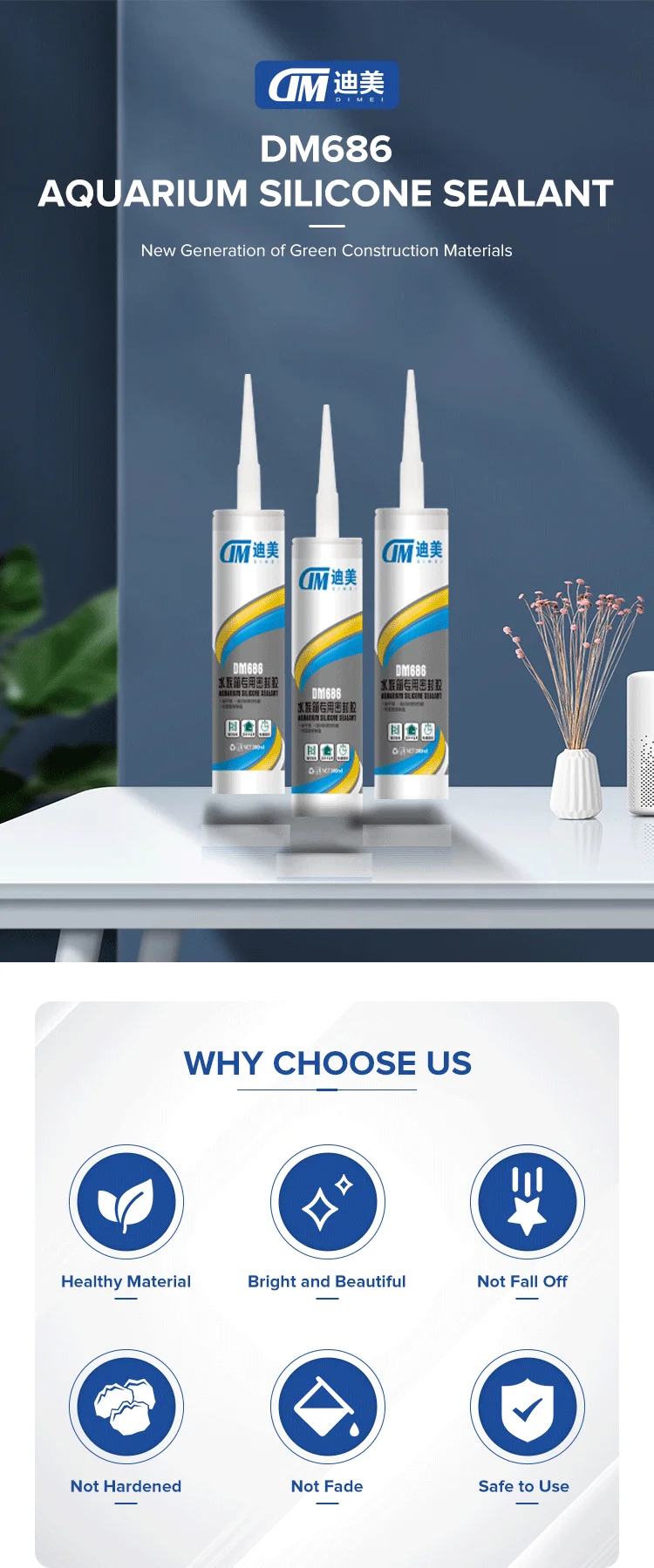 Sikaflex Aquarium Rtv Silicone Adhesive Glue High Temperature Dowsil