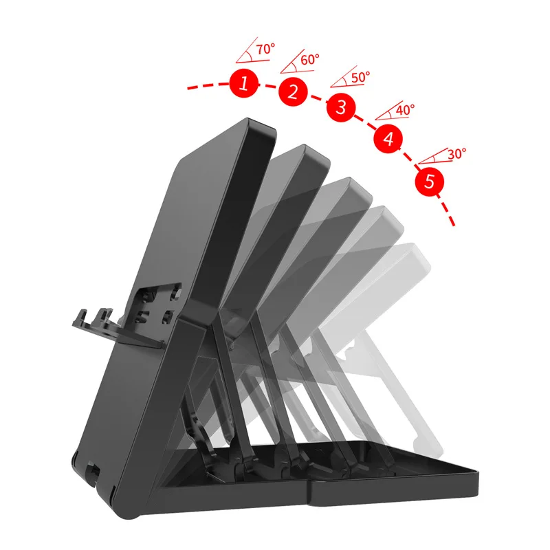 Лидер продаж на Amazon Складная регулируемая подставка-держатель для палубы с клапаном игровая консоль Nintendo Switch Lite