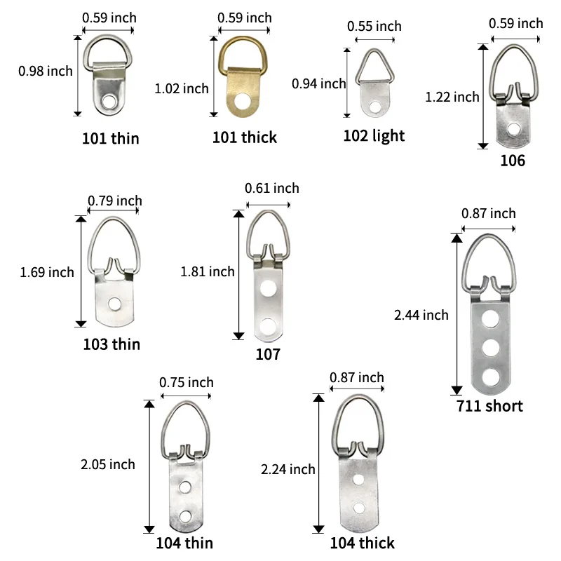 Подвесные крючки для фоторамки