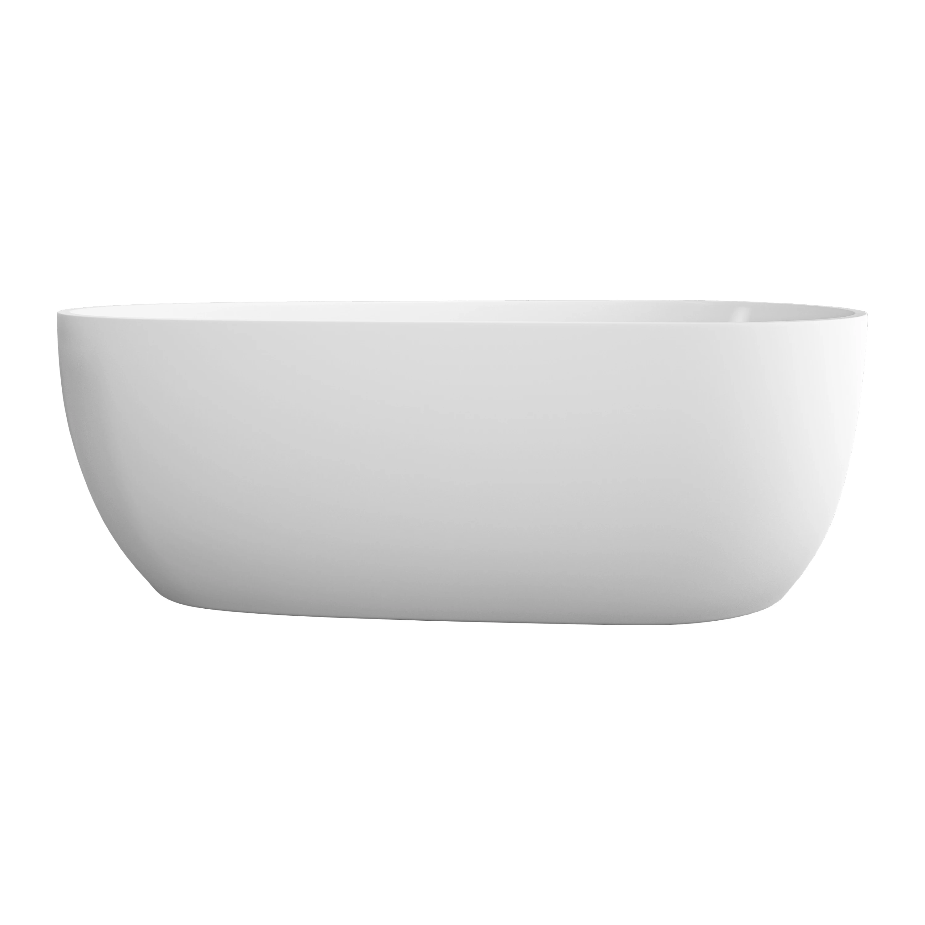 Modern Simple Design Hotel Bathroom Tub And Acrylic Solid Surface