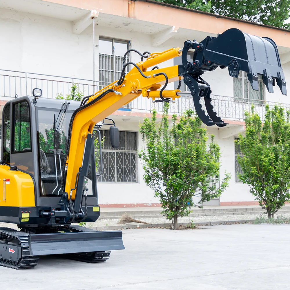 Factory Price Hydraulic Full Accessories Ton Ton Ton Excavator Mini Excavator Digger For