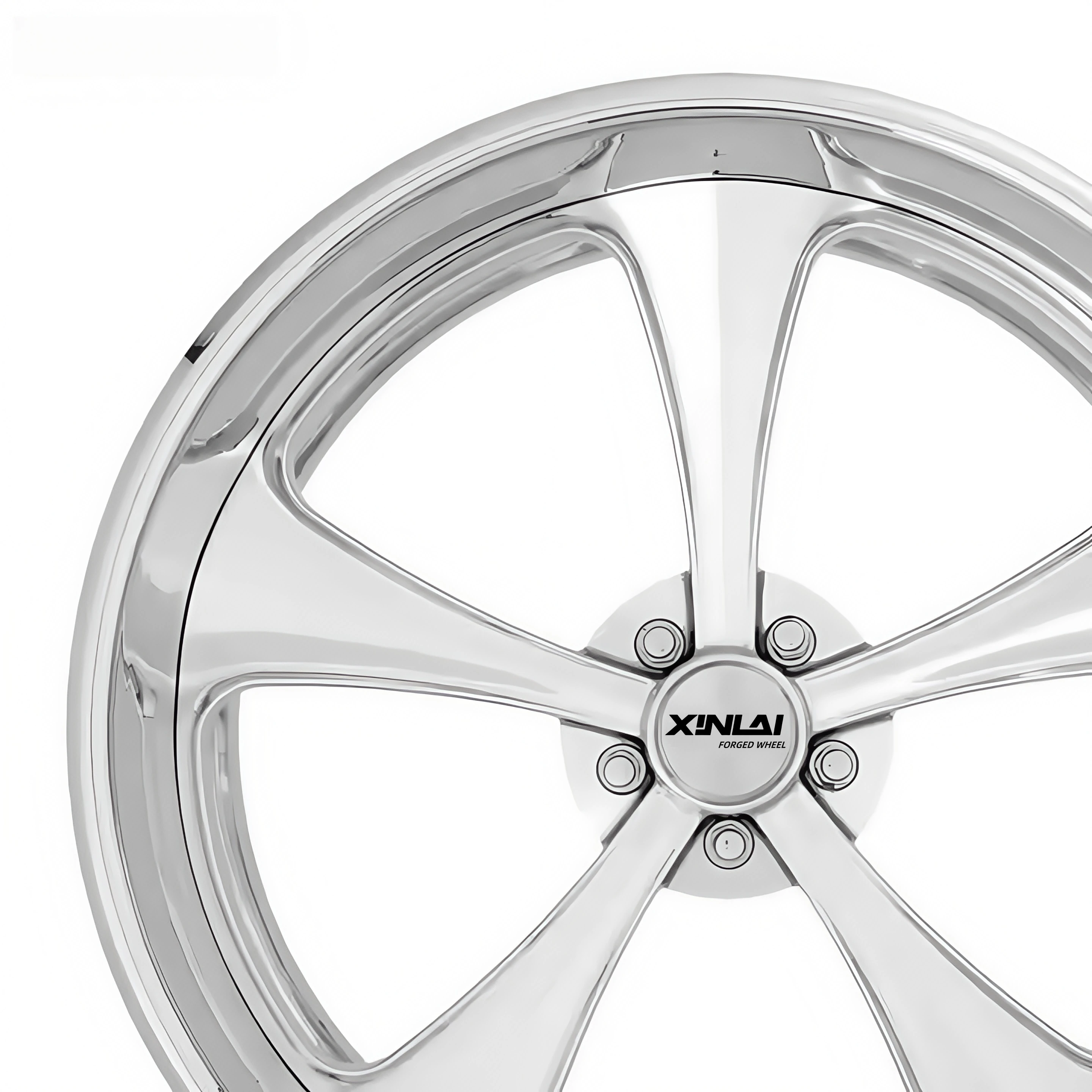 XINLAI Luxury Deep Concave Forged 2 Piece 5x114.3 5x120 5x130 6x139.7 Alloy Chrome Wheels 20 22 24 Inch for BMW AUDI A7 A8 - Image 6