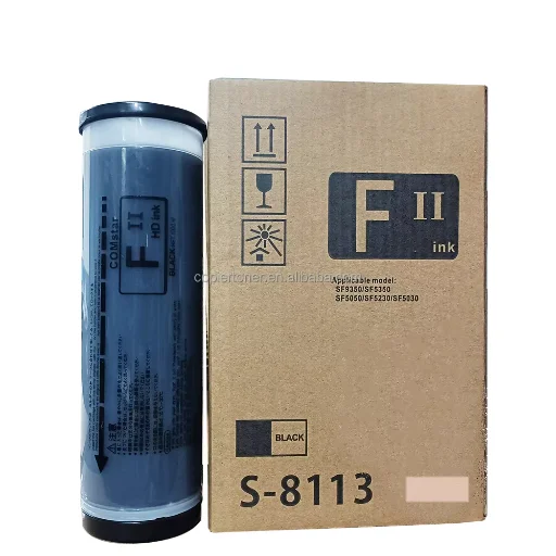 RISOインクF II S-8113 ブラックインク 1000ml 5本箱セット Amazon.co.jp: 【2箱セット】純正 RISO インク FⅡタイプ