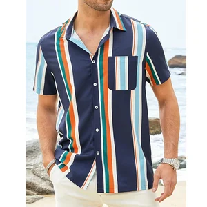 Factory Custom Swimsuit for Men Beach Wear Hawaiian Shirt Man Designer Swim Suits Shorts for Men