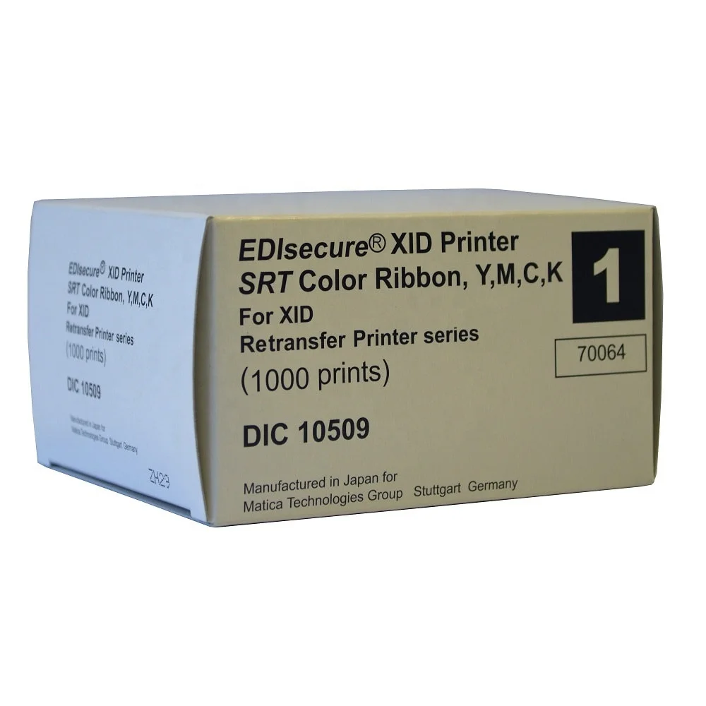 Matica DIC10509 Color Ribbon - 1000 Prints for XID Series