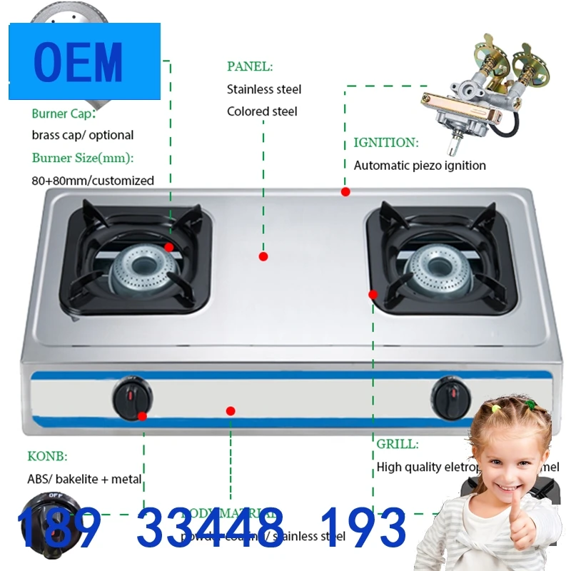 2022 Retro Ramtons Gas Cooker Plaque De Cuisson A Gaz 4 Burner Table