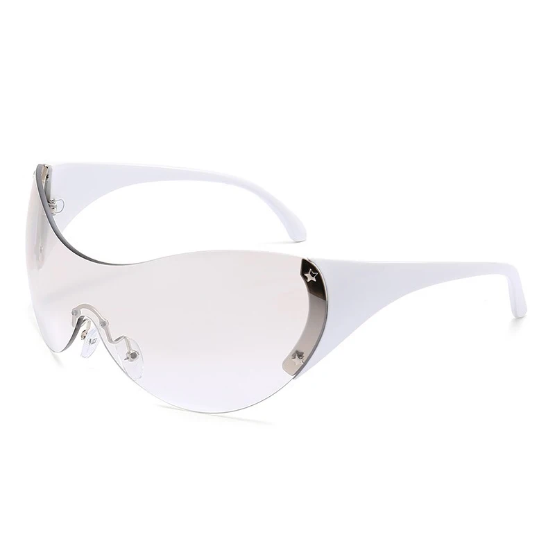 Shop Our 2023 Trend Vintage One Piece Rimless Y2k Sunglasses