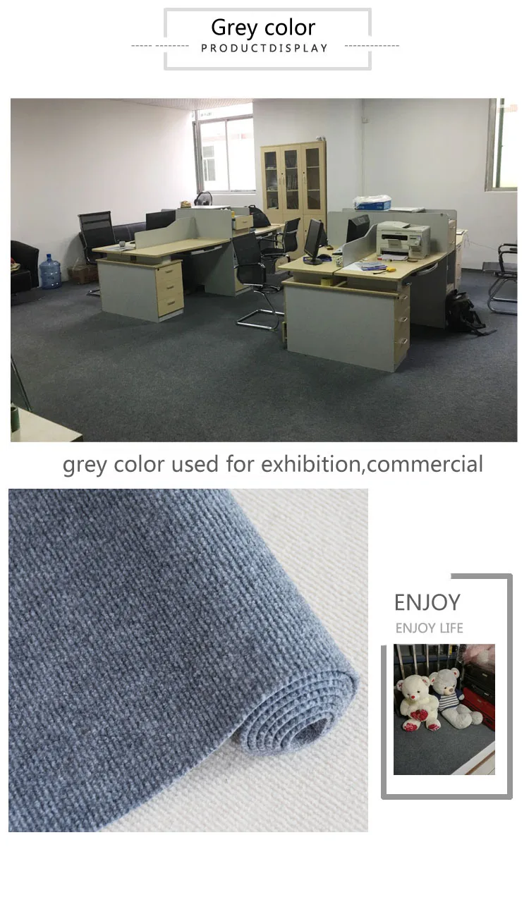 300g-700g/sqm Red Cream Color Rib 100% Polyester Exhibition Ribbed ...