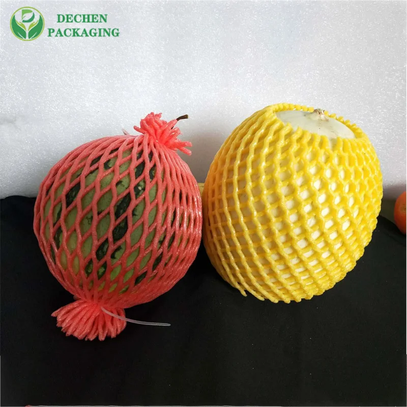 Foam Net Fruit Mesh Sleeve Plastic Tube Netting