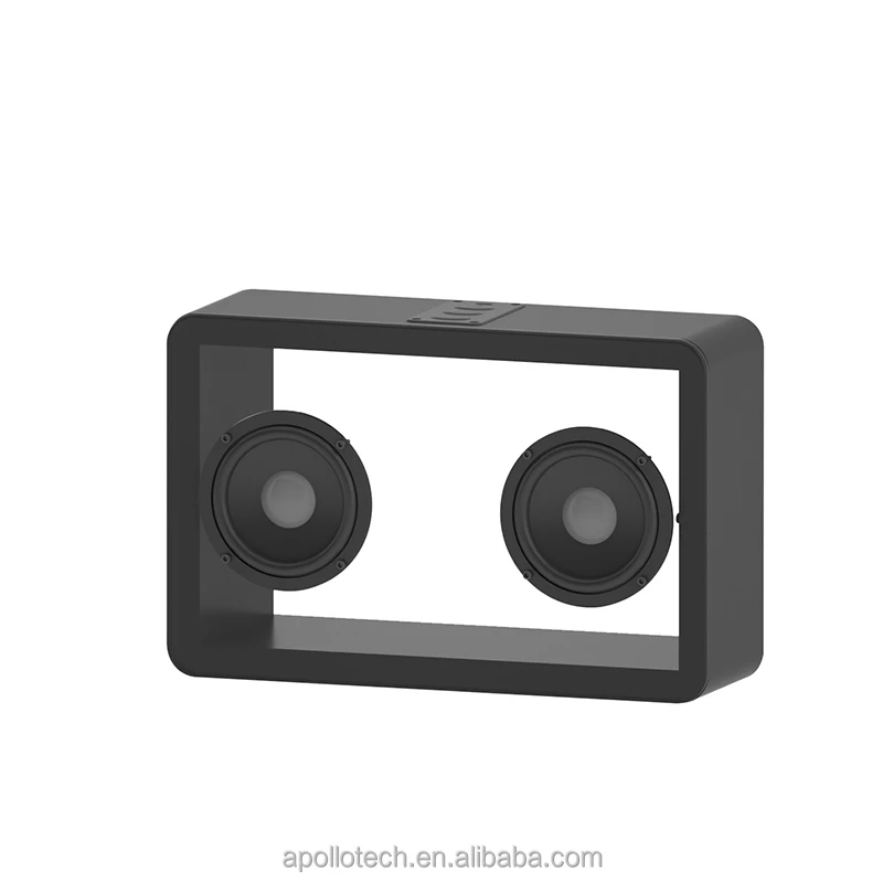 Hot Selling Transparent Box MDF Customized Color Bluetooth Speaker