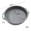 Two-tone Round Silicone Cake Pan with Wavy Bottom