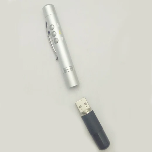 Wireless Presenter USB Laser Pointer with Remote Control Infrared Presenter Pen for Projector Powerpoint PPT Slide