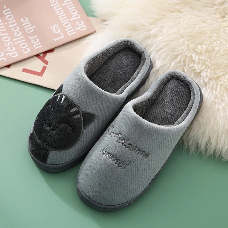 Wholesale Factory Lightweight Women Slippers Winter Soft Home Indoor fleece slippers