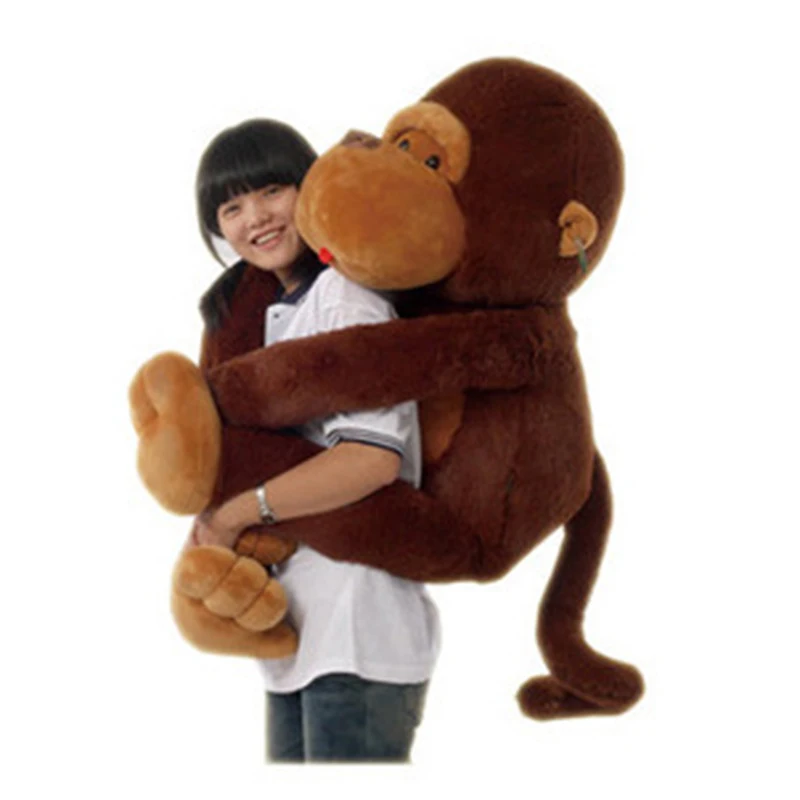 realistic plush monkey