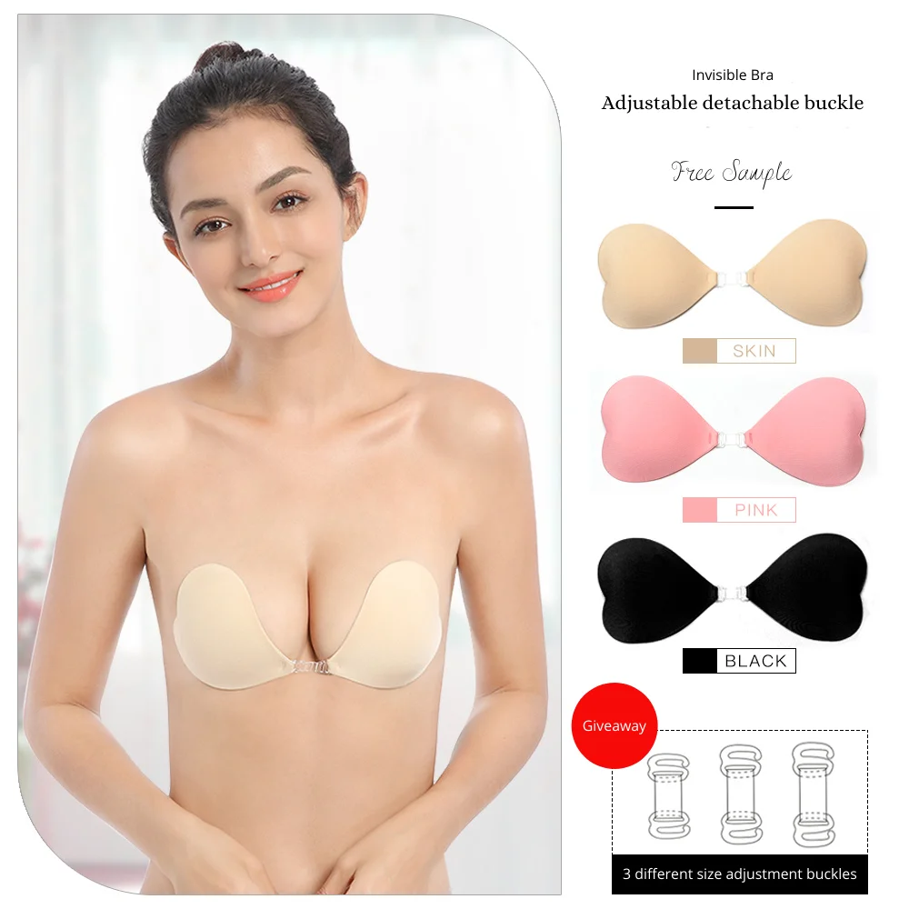 Uniquebobo Ladies Nude Silicone Bra Cup Invisible Bra - China Bra Cup and  Silicone Bra Cup price