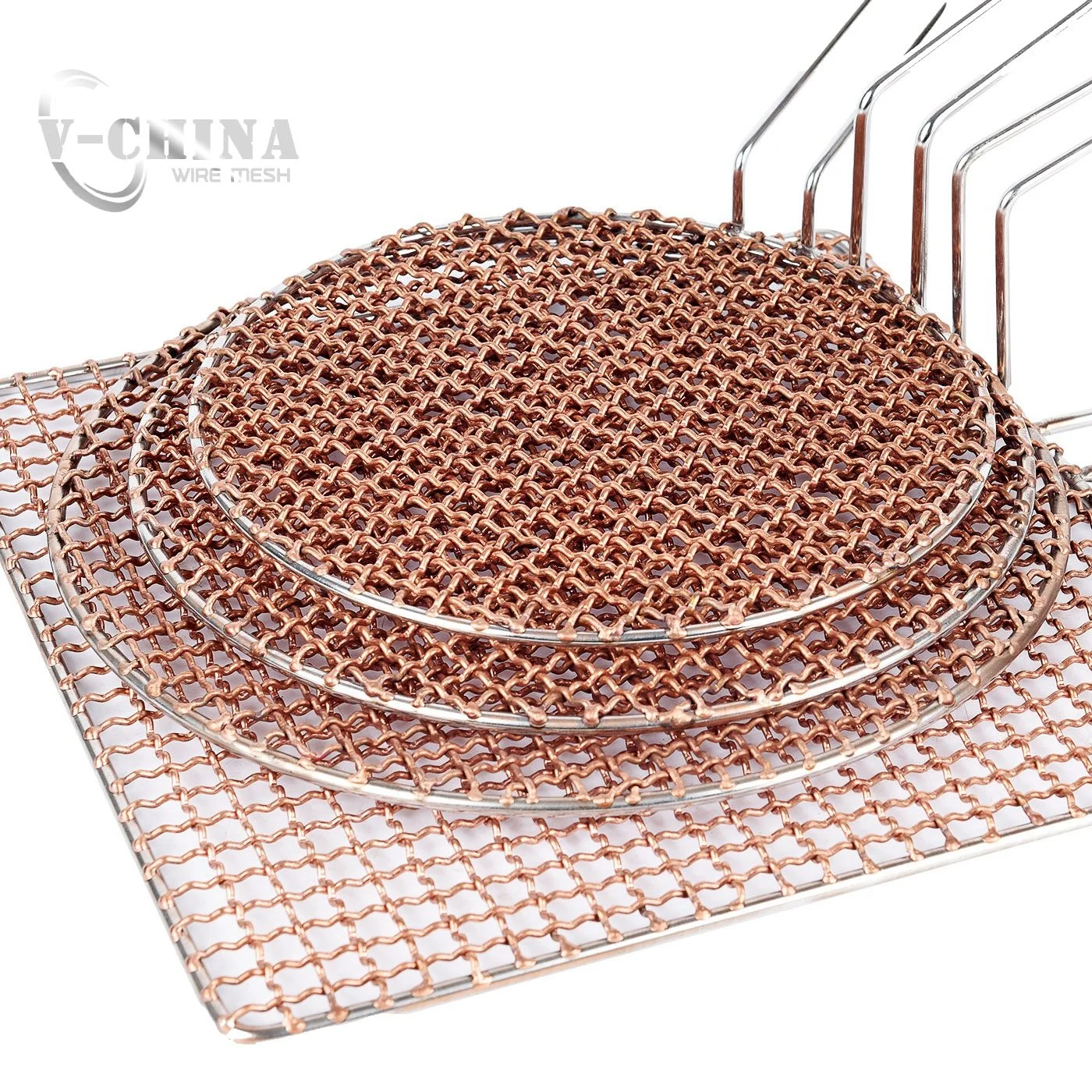 Grille De Barbecue En Acier Inoxydable - Grille Métallique Pour Grillades, Neuve