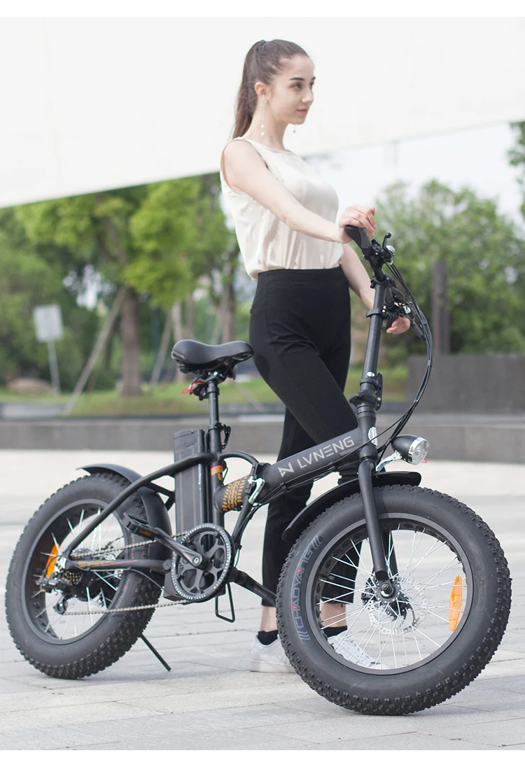 Electric Folding Bicycle City Bike 20 Inch E-bike 500w 1000w 48v ...