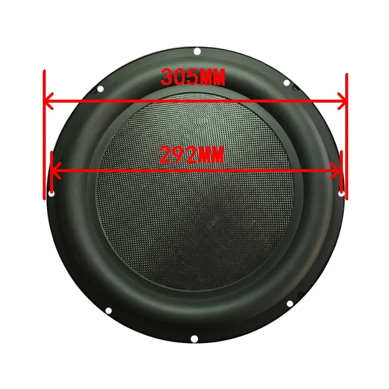 12 Inch Passive Radiator Bass Membrane With Frame