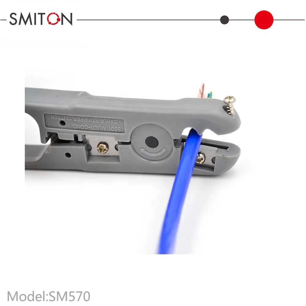 S501 Multi-Cond Cable Stripper/Cutter for Network/Coaxial Cable