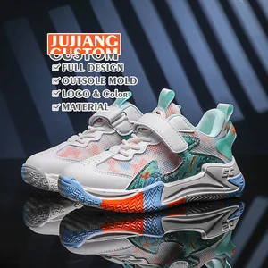 Wholesale Boys Kids Shoes Jogging Tenis Chaussures Enfants Kids Sneakers Children's Boys Girls Shoes Custom Shoes Manufacturers